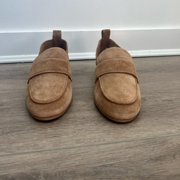 New Aquatalia sude Shivani Camel Loafers Size US 7.5 With Box - Picture 5 of 6